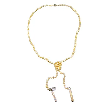 Y形项链，配淡水养殖珍珠，SNÖ OF SWEDEN。