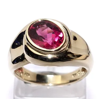Designerring Sogni d'oro, rubellit 2,10 ct.