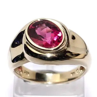 Anillo de diseñador Sogni d'oro, rubelita 2,10 ct.