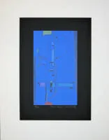 Max Ackermann，球体，1972年签名彩色丝网版画