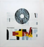 Arthur Aeschbacher，《Obliviogramm intact》，1995年混合技法/拼贴