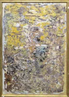 Rudi Baerwind，非定型，1958年早期油画，带框