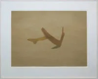 Joseph Beuys，1977年《Spur II》系列彩色石版画，带框