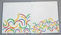 Piero Dorazio,含 10 幅签名彩色石版画的画册