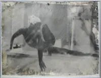 Augustus Goertz, nudo, 2 grandi fotografie del 2012, in cornice da galleria