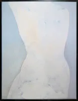 Wladyslaw Jackiewicz，《Ciało VII / 80》，大型油画，带框