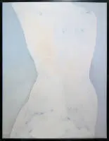 Wladyslaw Jackiewicz, "Ciało VII / 80", stort oliemaleri, indrammet