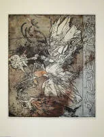 Horst Janssen，《Oh Bobeth》，1991年签名飞尘蚀刻版画