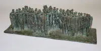 Manfred Kieselbach,人群,1984年青铜雕塑附带图专题展览图录
