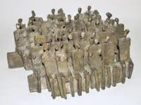 Manfred Kieselbach，听众，青铜群像附专著展览图录