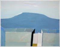 Wlodzimierz Lajming，《2 Cyklu Brama》，1990年大型丙烯画，带框