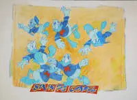 Wolfgang Loesche, "Six In The Chapel", 1999 tarihli büyük karma teknik