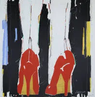 Wolfgang Loesche，波普艺术，8幅签名彩色石版画
