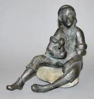 Kurt Moser，青铜雕塑《Hans im Glück》
