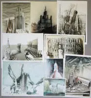 Peter Paul, Elementi architettonici, 9 litografie a colori firmate