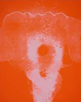 Otto Piene，Feuerflora，1971年3幅彩色丝网版画