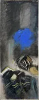 Friedrich Plahl，无题，1986年大幅油画，带框