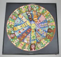 James Rizzi, कलाकार प्लेट "City People", Rosenthal studio-linie, सीमित कला श्रृंखलाएँ