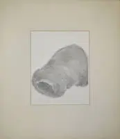 Gatja Helgart Rothe, figura, disegno a matita del 1969, raro!