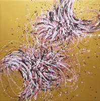 Giuseppe Scaiola, "Terra d'Oro", akrylmaleri fra 2012