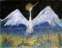 Piet Sohl, Sammlungsnachlass mit 9 Arbeiten auf Papier: 3 x größere Mischtechnik/Pastell/Aquarell, 1 x Öl und 5 Radierungen, signiert, 1976-86