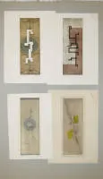 Ferdinand Springer 和 Karl Fred Dahmen，抽象构图，6幅签名彩色蚀刻版画