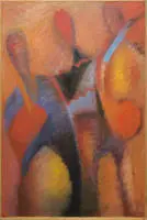Vladimir Igorevich Zagorov (Владимир Игоревич Загоров), 2 oliemalerier fra 1980'erne