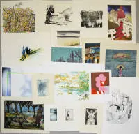 Samling af moderne grafik