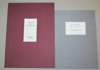 2个艺术文件夹，含10幅彩色版画："Die Kunst der Graphik"含6幅版画及"Graphik der Gegenwart"含4幅版画，全部10幅编号并签名