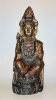 观音木雕，清末，中国，19世纪