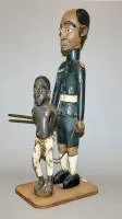 警察与囚犯，西非非凡colon人物群雕