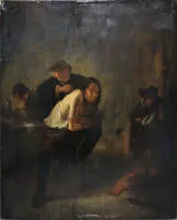 Gerrit Lundens，归属/工作室，《肩部手术》，17世纪末油画