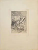 皮埃尔-奥古斯特·雷诺阿,《Chapeau épinglé》,1894年蚀刻版画