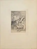 بيير أوغست رينوار، «Chapeau épinglé»، حفر إبرة من 1894