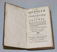 医学古籍：Le medecin et le chirurgien des pauvres，1728年，附1727年附录