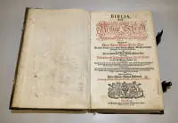 Endter-Bibel, Nürnberg 1736 med praktbind
