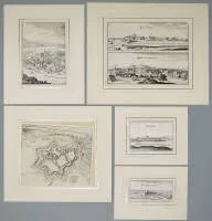马特乌斯·索伊特欧洲地图，1743年铜版地图及马特乌斯·梅里安6幅德国景观图