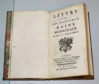 Caillot, Lettre sur les nouveaux bains médicinaux, 1752