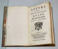 Caillot, Lettre sur les nouveaux bains médicinaux, 1752