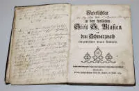 黑森林圣布拉辛侯爵修道院新教堂祝圣典礼，圣加仑1784年