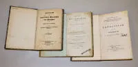 3 x 医学古籍，1805-1846年