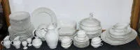 大量餐具和咖啡具 "Rocaille",KPM,柏林,一等/二等品