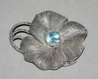 Stor blomsterbroche, Theodor Fahrner, Pforzheim, 1940'erne