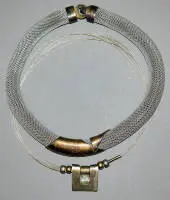 To designerkæder, sølv/guld