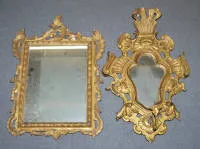2 miroirs du 18e siècle