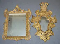 2 miroirs du 18e siècle
