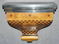 Figür/saat duvar konsolu, 1820 civarı