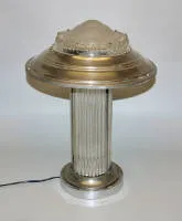 Art Deco salon lambası, Fransa 1930'lar/1940'lar