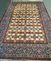Grande tappeto orientale Bakhtiar, Persia, 40-50 anni