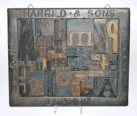 Harrild & Sons/伦敦，19世纪活字盒拼贴